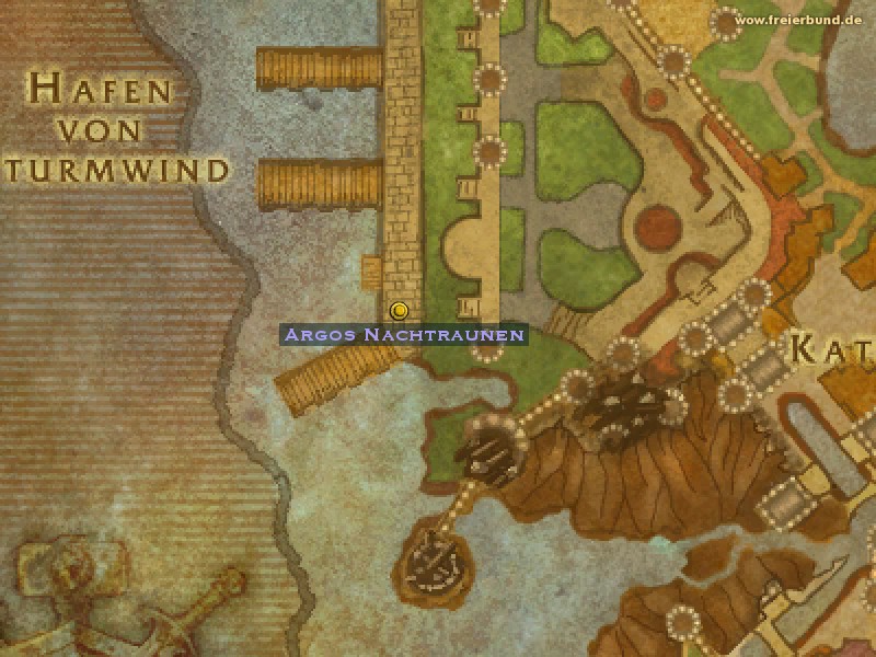 Argos Nachtraunen (Argos Nightwhisper) Quest NSC WoW World of Warcraft 