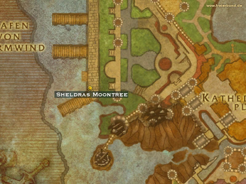 Sheldras Moontree (Sheldras Moontree) Trainer WoW World of Warcraft 