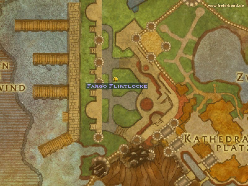 Fargo Flintlocke (Fargo Flintlocke) Quest NSC WoW World of Warcraft 