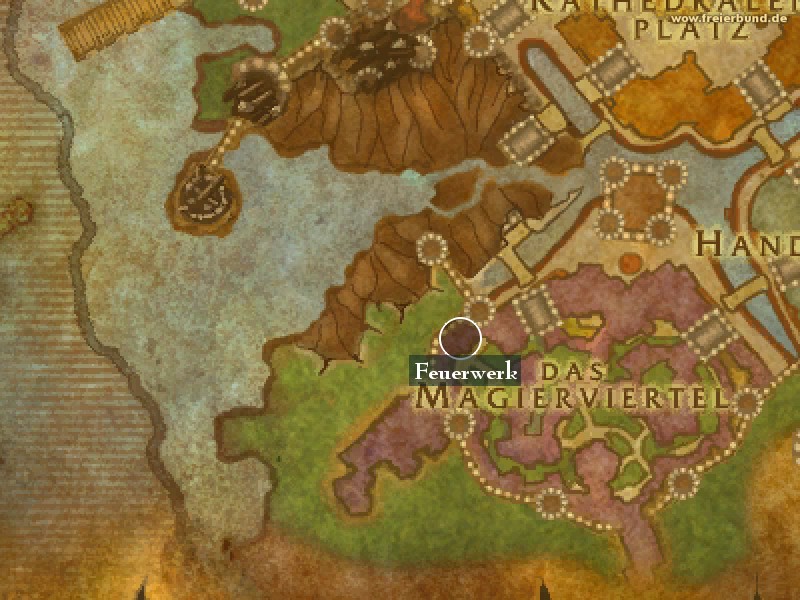Feuerwerk (Fireworks) Landmark WoW World of Warcraft 