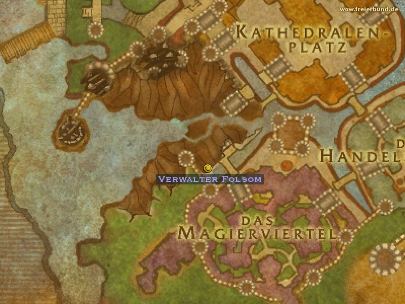 Verwalter Folsom (Caretaker Folsom) Quest NSC WoW World of Warcraft 