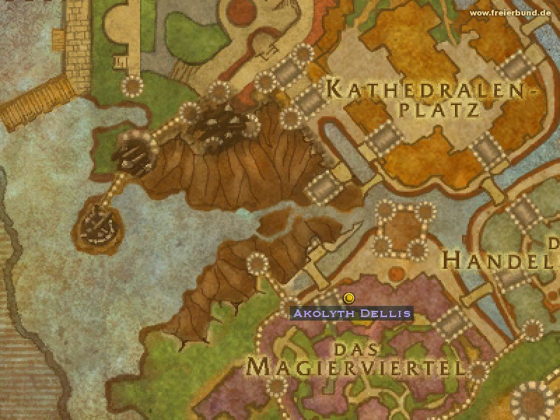 Akolyth Dellis (Acolyte Dellis) Quest NSC WoW World of Warcraft 