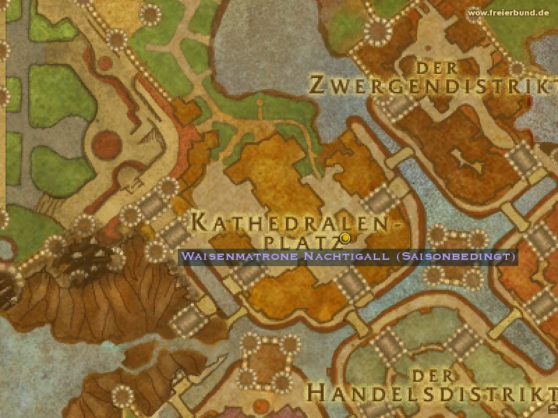 Waisenmatrone Nachtigall (Saisonbedingt) (Orphan Matron Nightingale) Quest NSC WoW World of Warcraft 