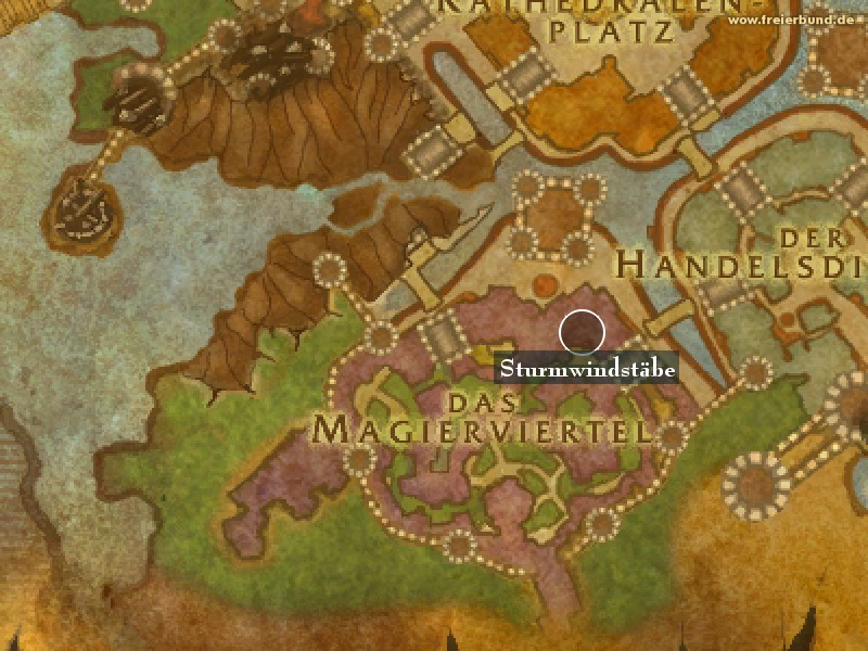 Sturmwindstäbe (Stormwind Staves) Landmark WoW World of Warcraft 