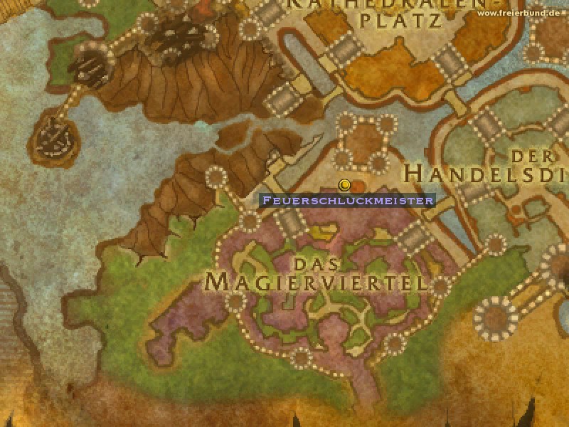 Feuerschluckmeister (Master Fire Eater) Quest NSC WoW World of Warcraft 