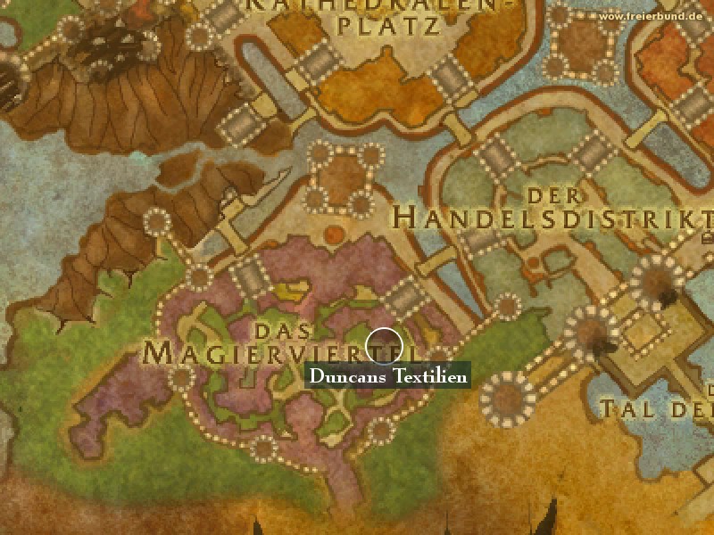 Duncans Textilien (Duncan's Textiles) Landmark WoW World of Warcraft 