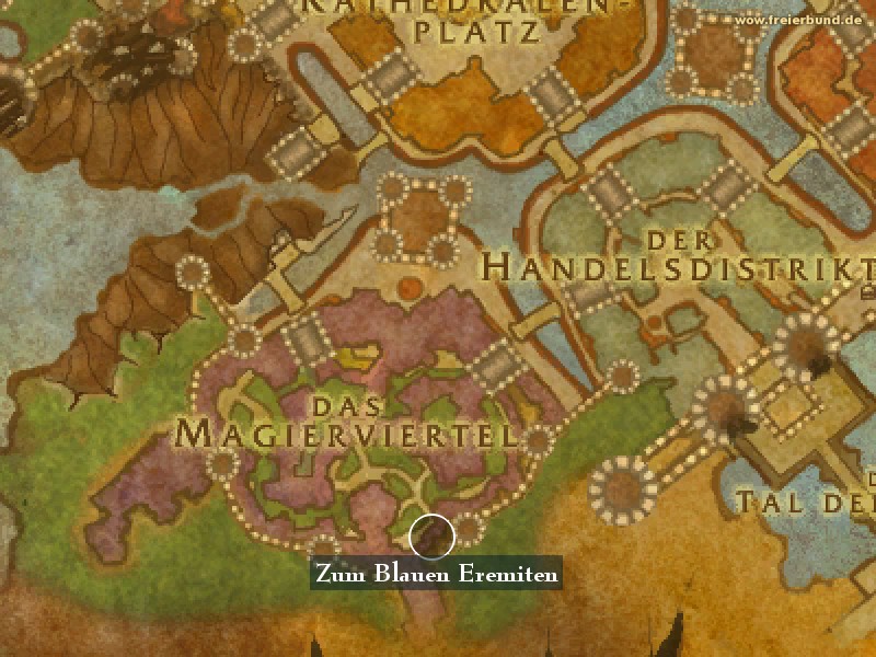 Zum Blauen Eremiten (Blue Recluse) Landmark WoW World of Warcraft 