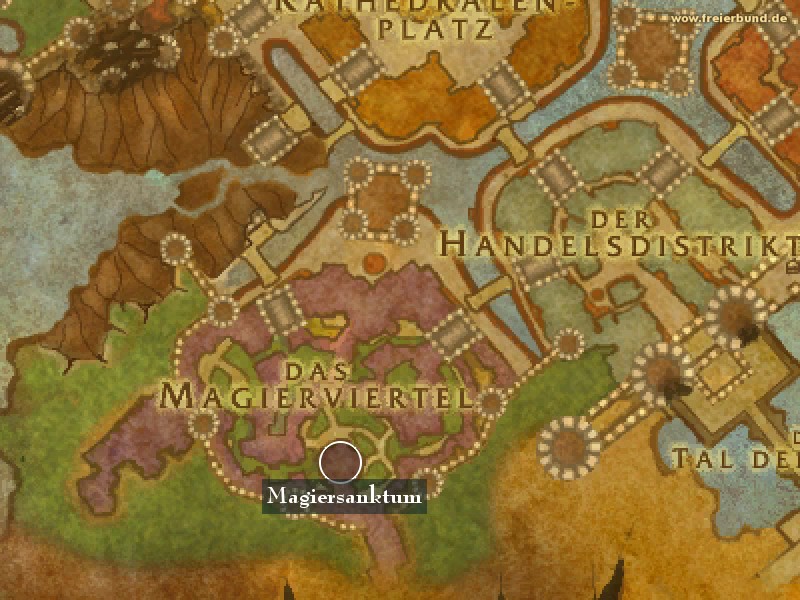 Magiersanktum (Wizard's Sanctum) Landmark WoW World of Warcraft 