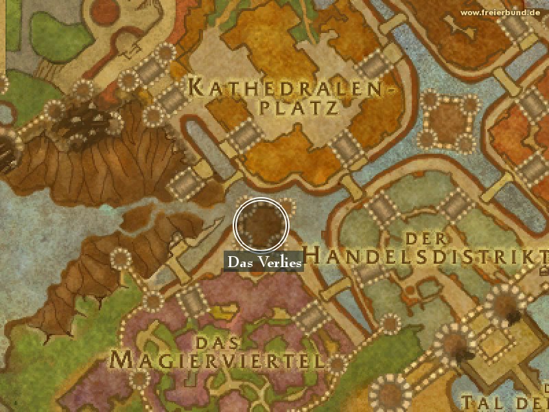 Das Verlies (The Stockade) Landmark WoW World of Warcraft 