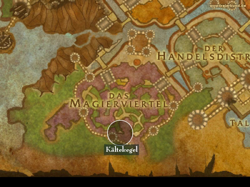 Kältekegel (The Cone of Cold) Landmark WoW World of Warcraft 