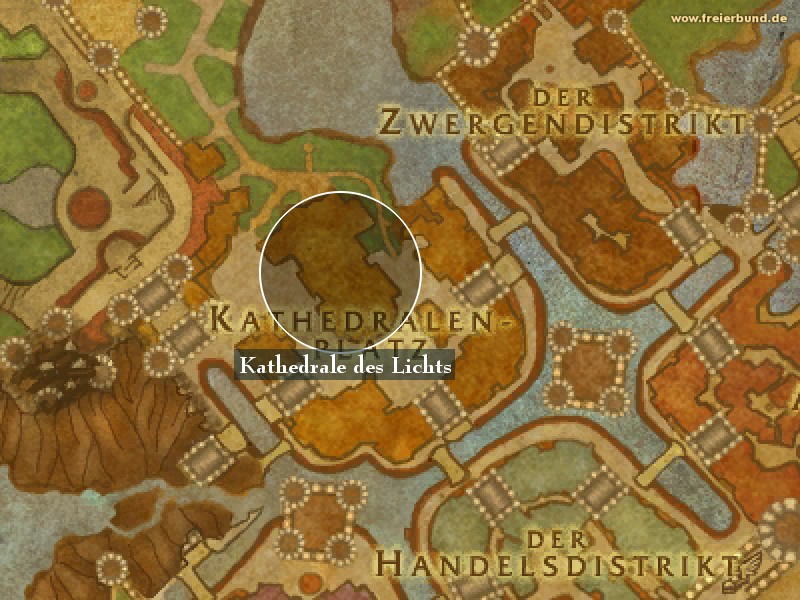 Kathedrale des Lichts (Cathedral of Light) Landmark WoW World of Warcraft 