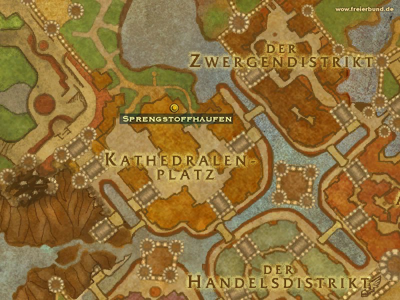 Sprengstoffhaufen (Pile of Explosives) Quest-Gegenstand WoW World of Warcraft 