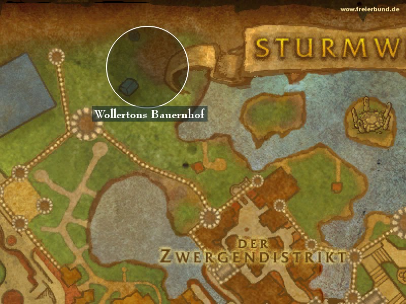 Wollertons Bauernhof (The Wollerton Stead) Landmark WoW World of Warcraft 