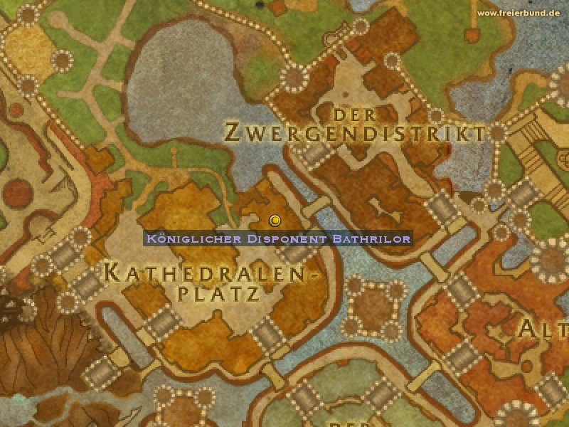 Königlicher Disponent Bathrilor (Royal Factor Bathrilor) Quest NSC WoW World of Warcraft 