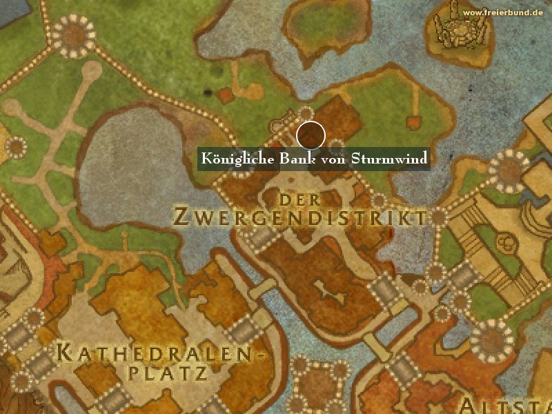 Königliche Bank von Sturmwind (Royal Bank of Stormwind) Landmark WoW World of Warcraft 