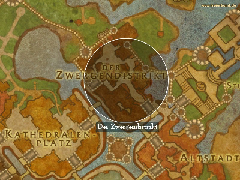 Der Zwergendistrikt (The Dwarven District) Landmark WoW World of Warcraft 