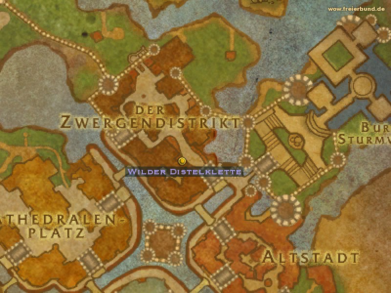 Wilder Distelklette (Wilder Thistlenettle) Quest NSC WoW World of Warcraft 