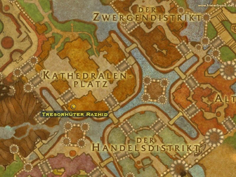 Tresorhüter Razhid (Vaultkeeper Razhid) Händler/Handwerker WoW World of Warcraft 