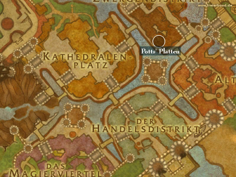 Potts' Platten (Potts' Plates) Landmark WoW World of Warcraft 