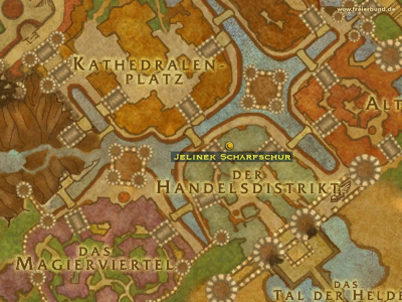 Jelinek Scharfschur (Jelinek Sharpshear) Händler/Handwerker WoW World of Warcraft 