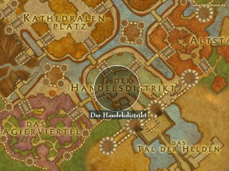 Der Handelsdistrikt (The Trade District) Landmark WoW World of Warcraft 