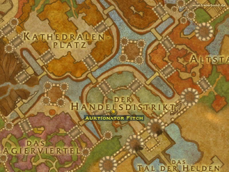 Auktionator Fitch (Auctioneer Fitch) Händler/Handwerker WoW World of Warcraft 