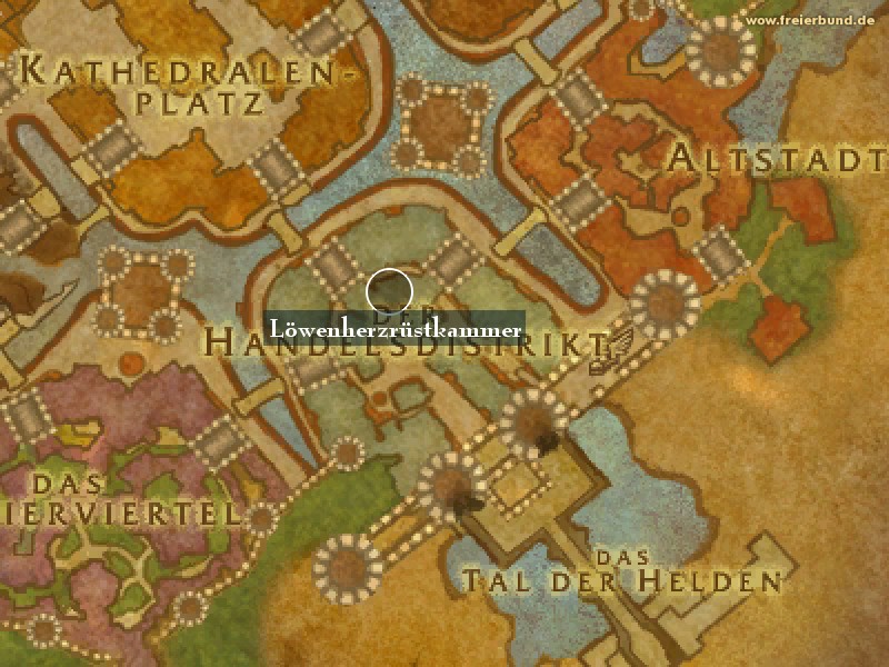 Löwenherzrüstkammer (Lionheart Armory) Landmark WoW World of Warcraft 