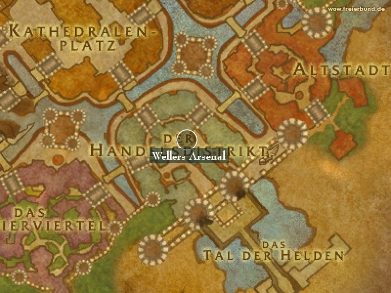 Wellers Arsenal (Weller's Arsenal) Landmark WoW World of Warcraft 