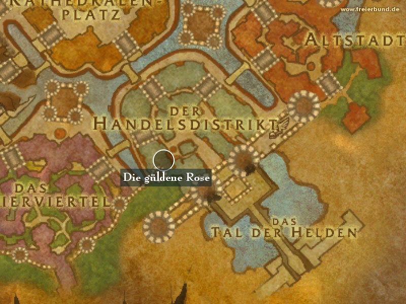 Die güldene Rose (The Gilded Rose) Landmark WoW World of Warcraft 