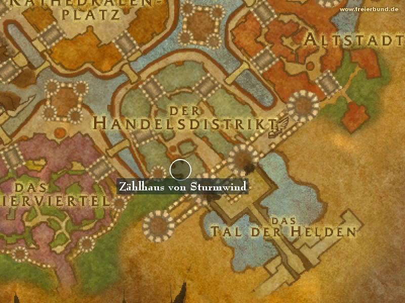 Zählhaus von Sturmwind (Stormwind Counting House) Landmark WoW World of Warcraft 
