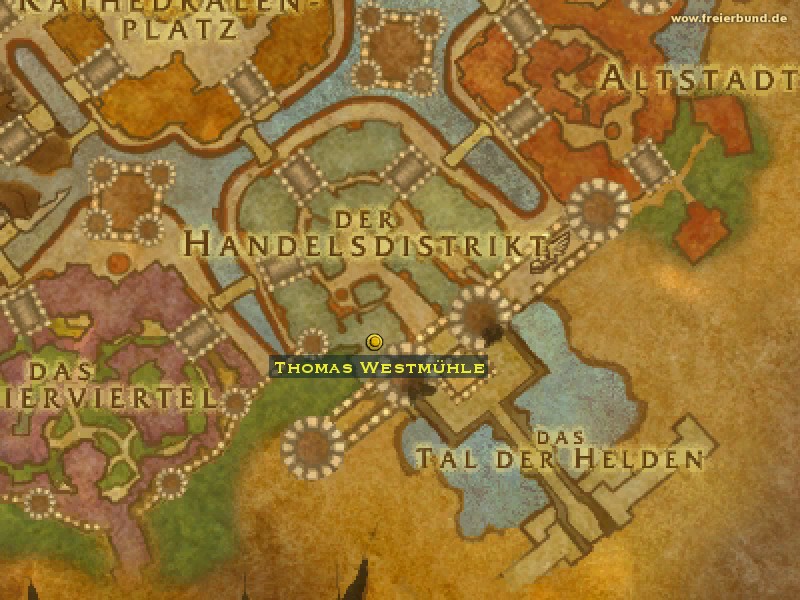 Thomas Westmühle (Thomas Westmill) Händler/Handwerker WoW World of Warcraft 