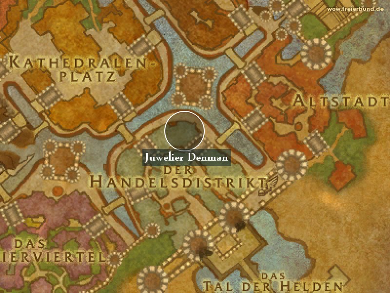 Juwelier Denman (Jewelcrafter Denman) Landmark WoW World of Warcraft 