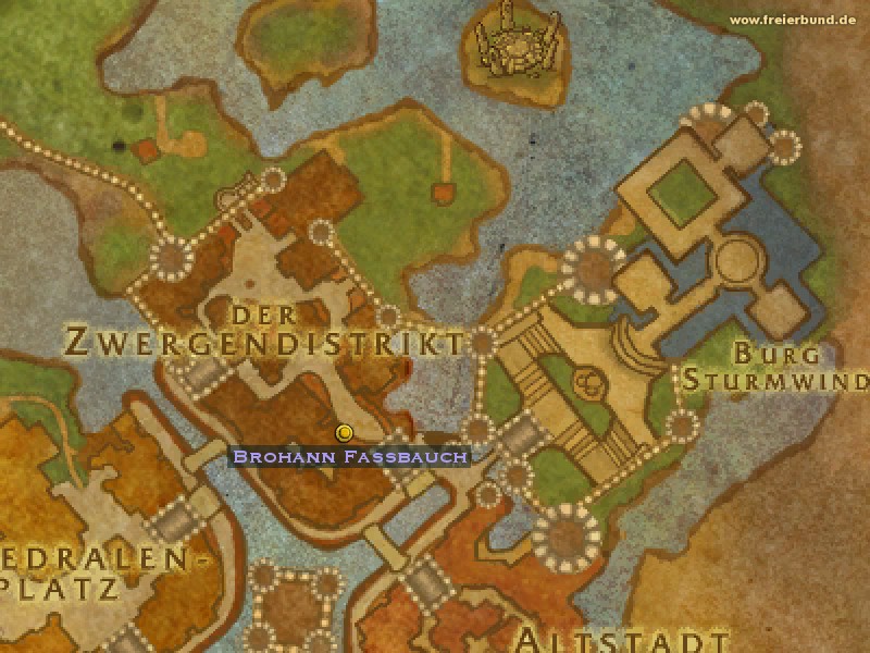 Brohann Fassbauch (Brohann Caskbelly) Quest NSC WoW World of Warcraft 