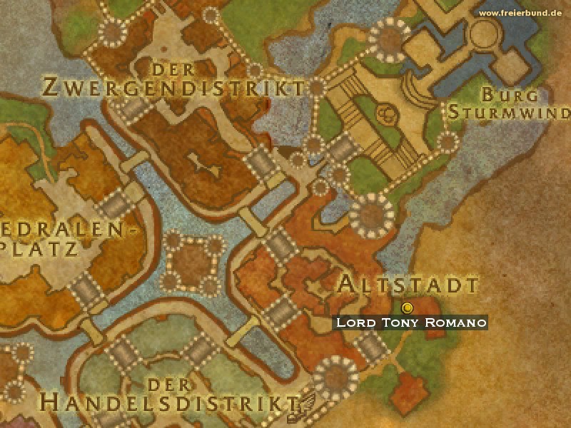 Lord Tony Romano (Lord Tony Romano) Trainer WoW World of Warcraft 
