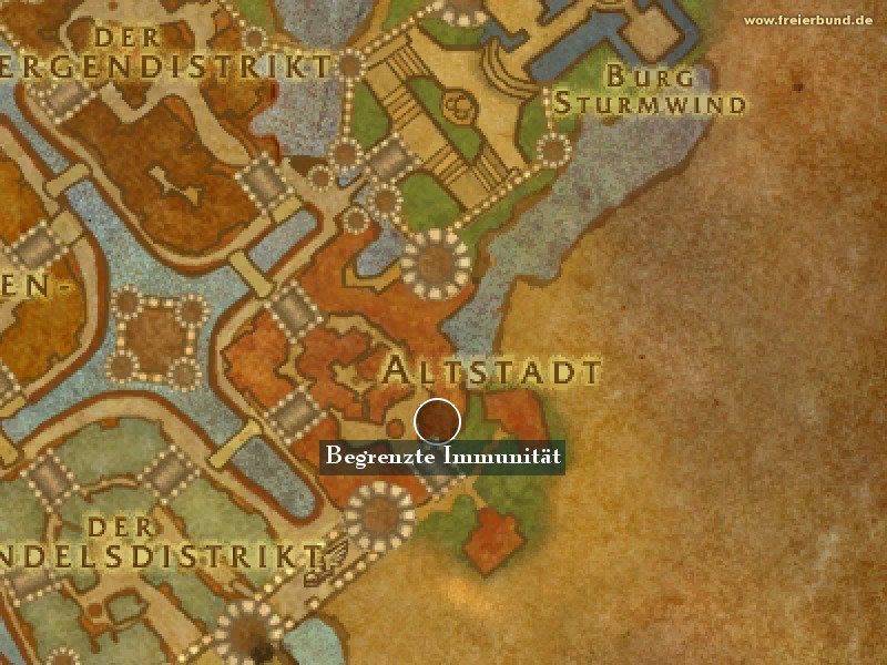 Begrenzte Immunität (Limited Immunity) Landmark WoW World of Warcraft 