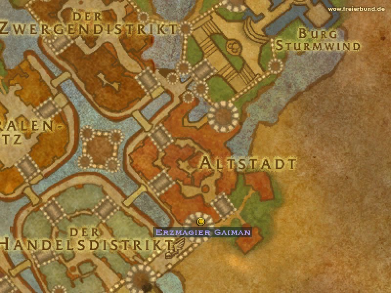 Erzmagier Gaiman (Archmage Gaiman) Quest NSC WoW World of Warcraft 
