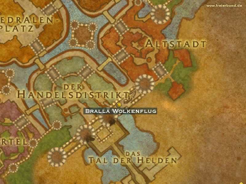Bralla Wolkenflug (Bralla Cloudwing) Trainer WoW World of Warcraft 