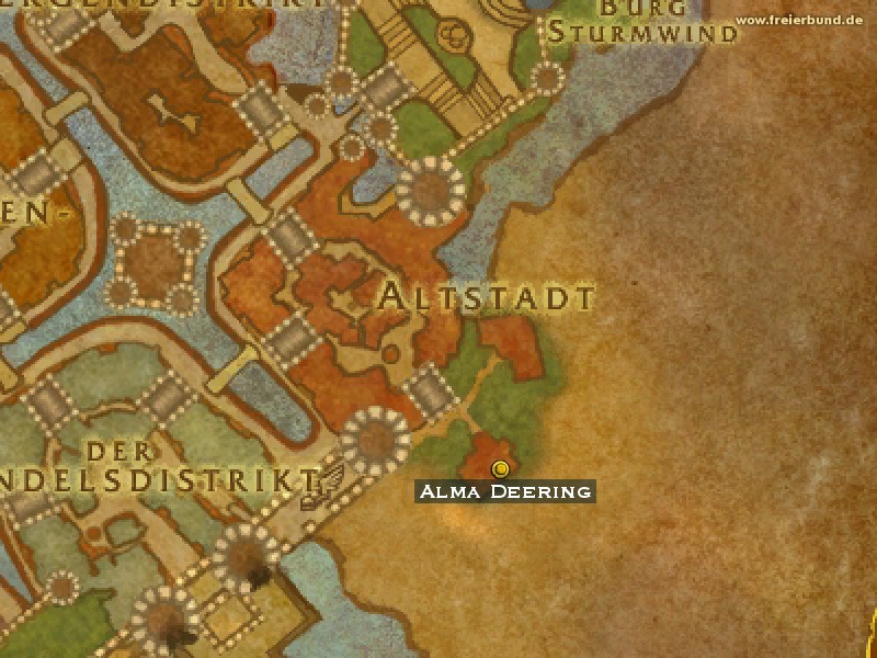 Alma Deering (Alma Deering) Trainer WoW World of Warcraft 