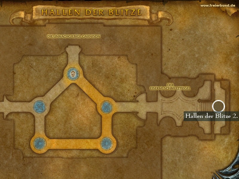 Hallen der Blitze 2. Etage (Halls of Lightning 2. Stage) Landmark WoW World of Warcraft 