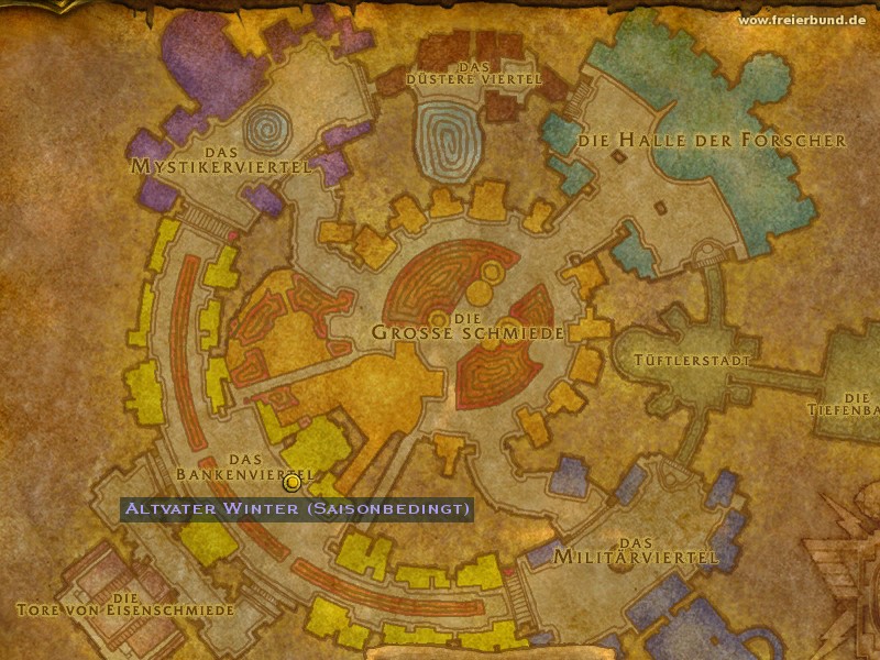 Altvater Winter (Saisonbedingt) (Altvater Winter) Quest NSC WoW World of Warcraft 