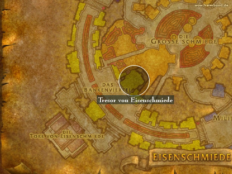 Tresor von Eisenschmiede (Irenforge Hold) Landmark WoW World of Warcraft 