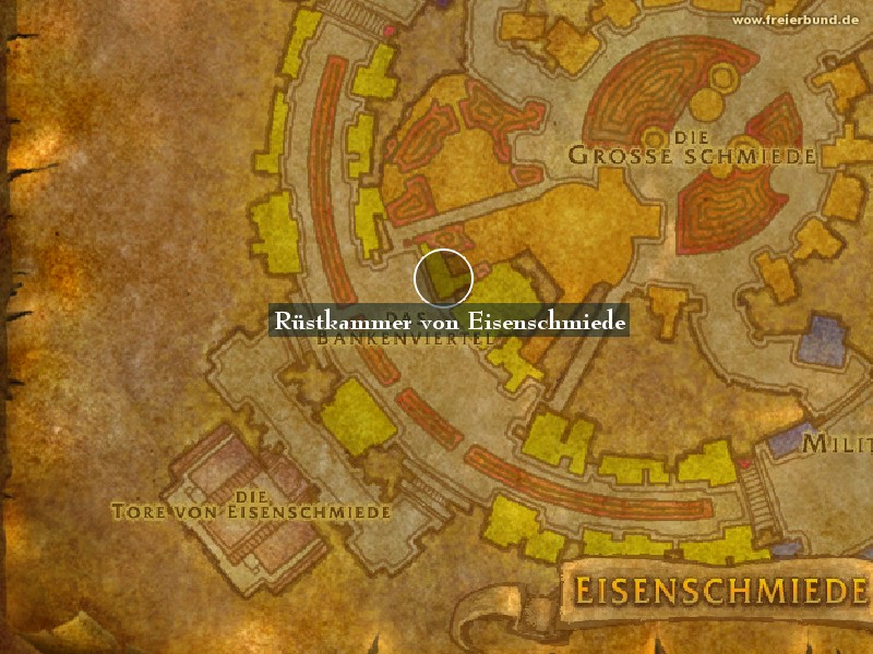 Rüstkammer von Eisenschmiede (Irenforge Armony) Landmark WoW World of Warcraft 