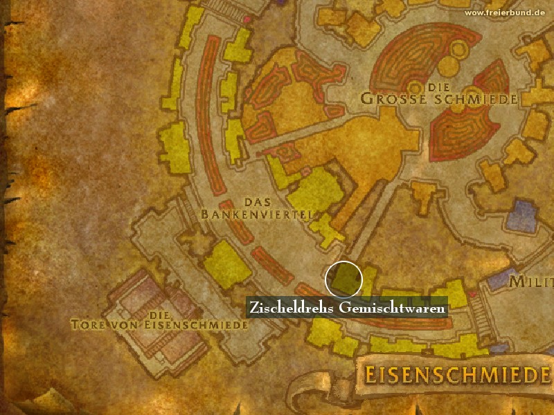 Zischeldrehs Gemischtwaren (Fizzlespinner's General Goods) Landmark WoW World of Warcraft 