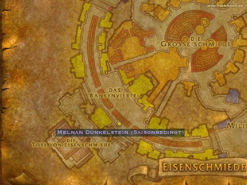 Melnan Dunkelstein (Saisonbedingt) (Melnan Darkstone) Quest NSC WoW World of Warcraft 