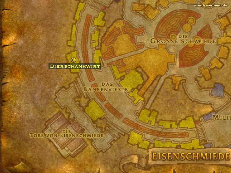 Bierschankwirt (Brew Vendor) Händler/Handwerker WoW World of Warcraft 