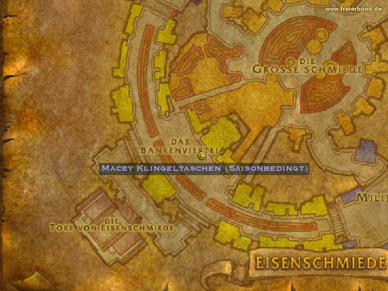 Macey Klingeltaschen (Saisonbedingt) (Macey Jinglepocket) Quest NSC WoW World of Warcraft 