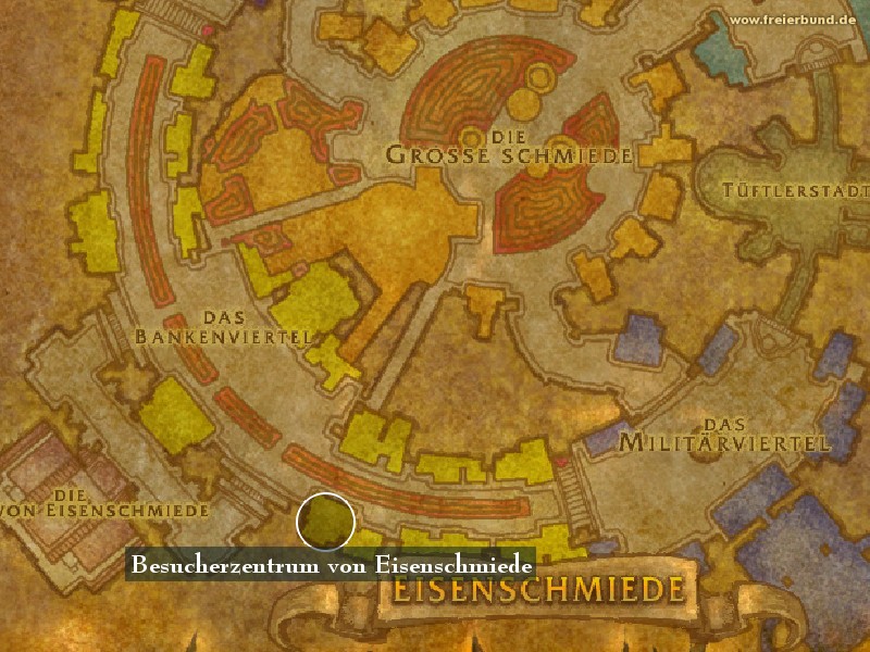 Besucherzentrum von Eisenschmiede (Irenforge Visitor's Center) Landmark WoW World of Warcraft 