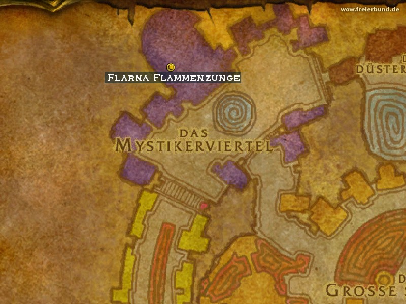 Flarna Flammenzunge (Flarna Flametongue) Trainer WoW World of Warcraft 