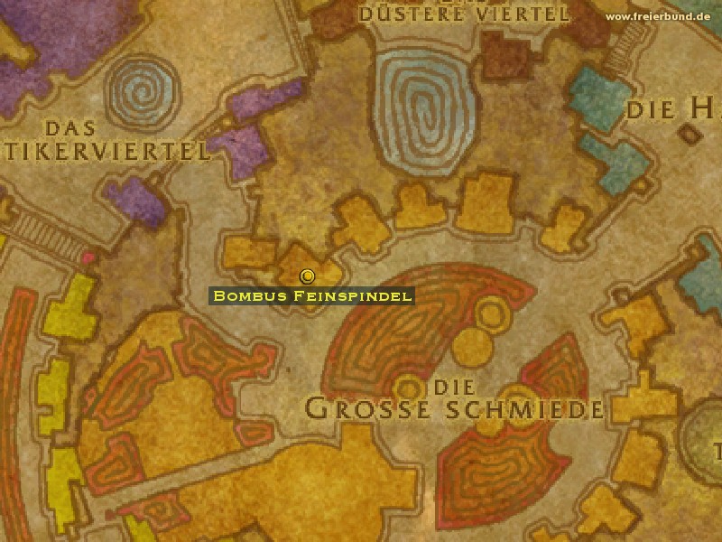 Bombus Feinspindel (Bombus Finespindle) Händler/Handwerker WoW World of Warcraft 