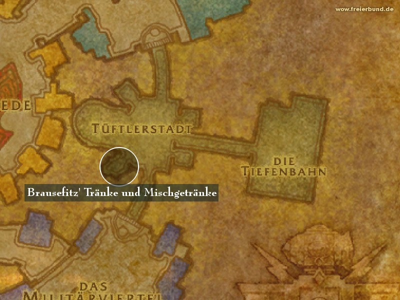 Brausefitz' Tränke und Mischgetränke (Berryfizz's Potions etc.) Landmark WoW World of Warcraft 